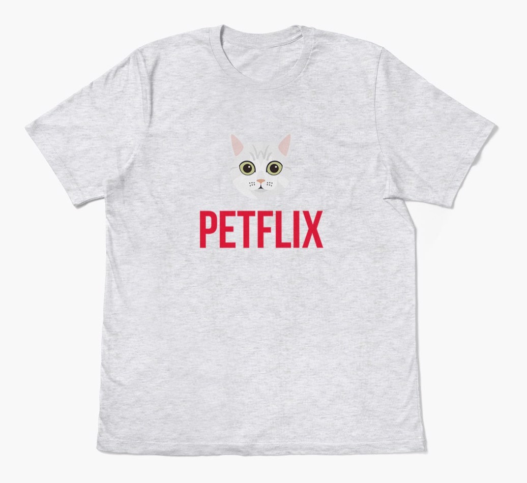 'Petflix' - Personalised {breedCommonName} T-Shirt