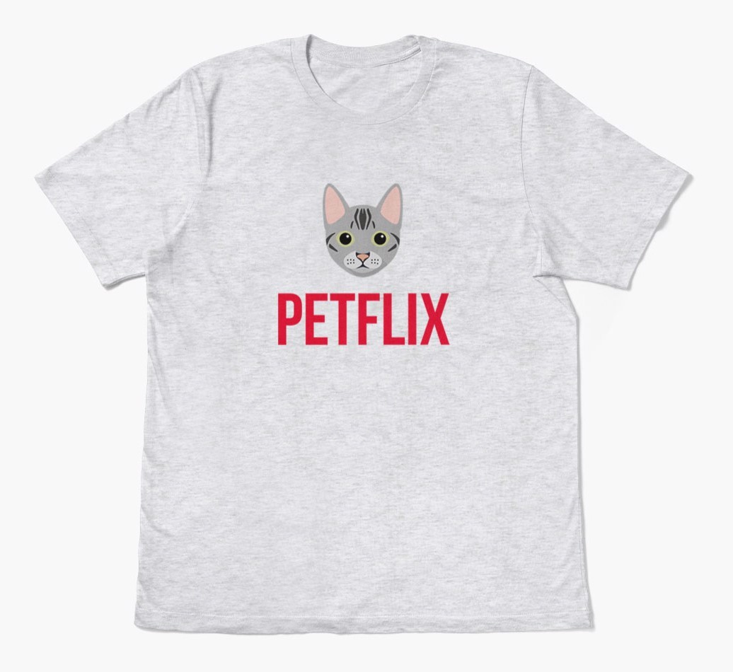 'Petflix' - Personalised {breedCommonName} T-Shirt