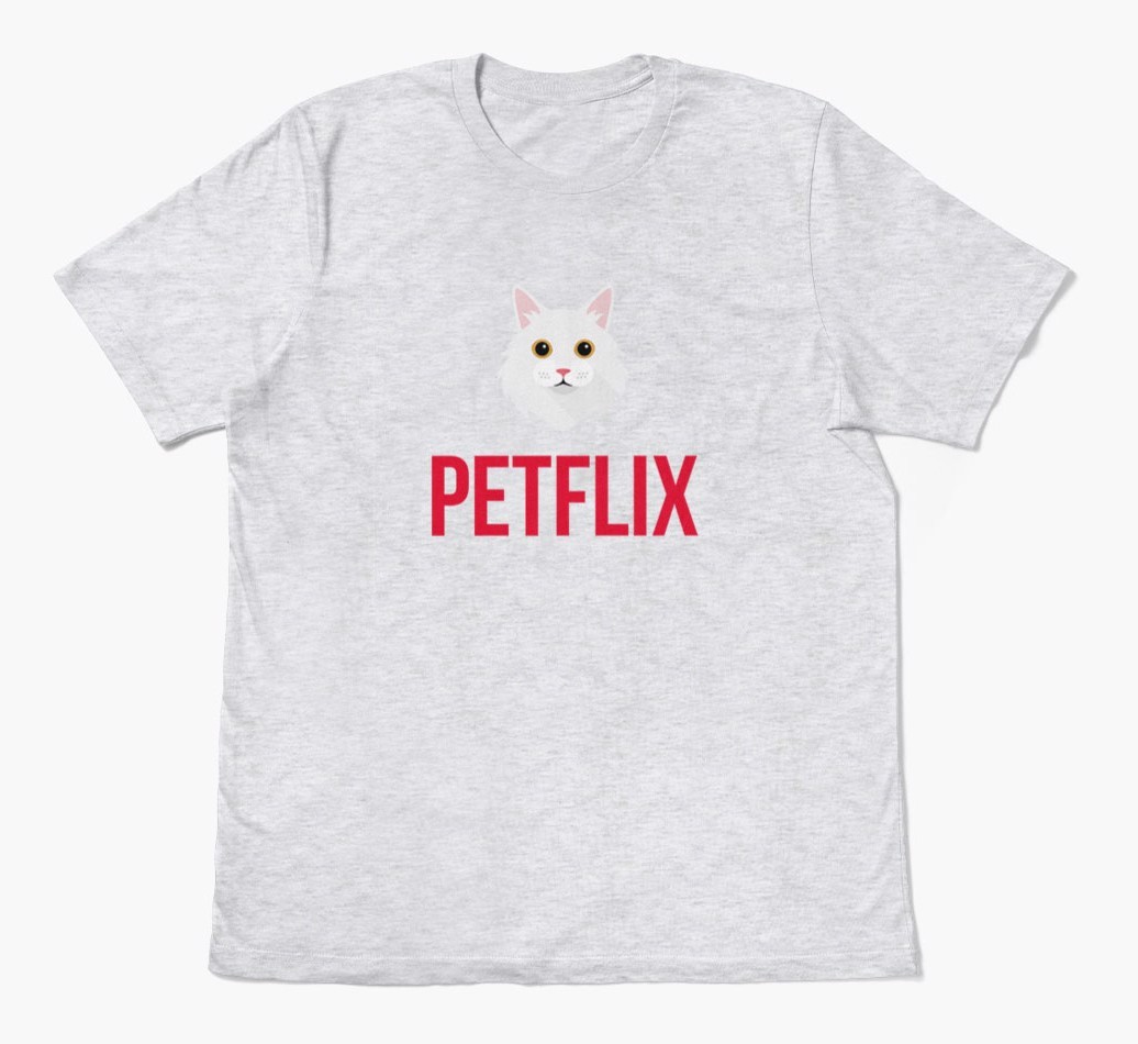 'Petflix' - Personalised {breedCommonName} T-Shirt