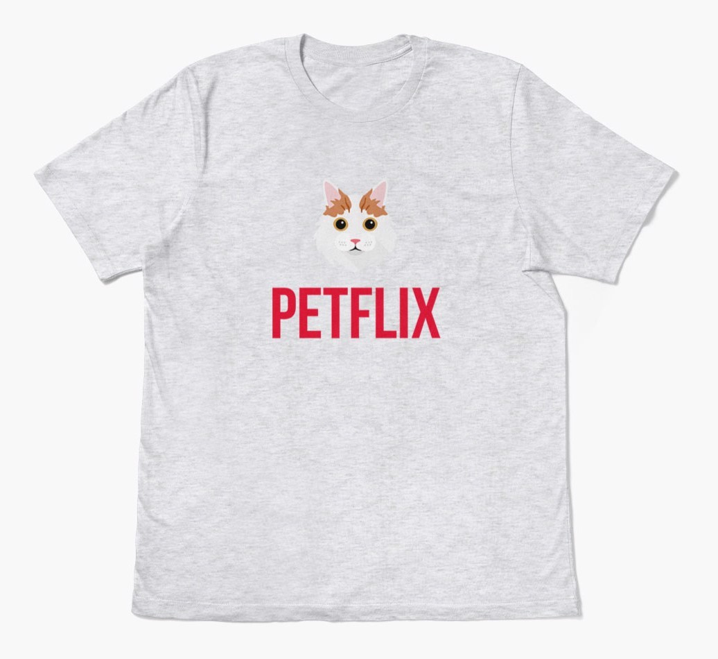 'Petflix' - Personalized {breedCommonName} T-Shirt