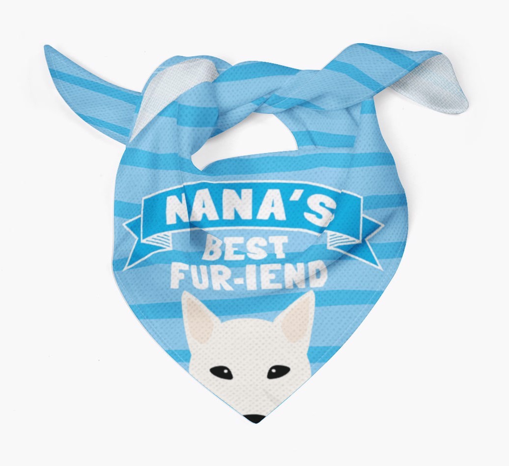 'Nana's Best Fur-iend' - Personalized {breedFullName} Bandana