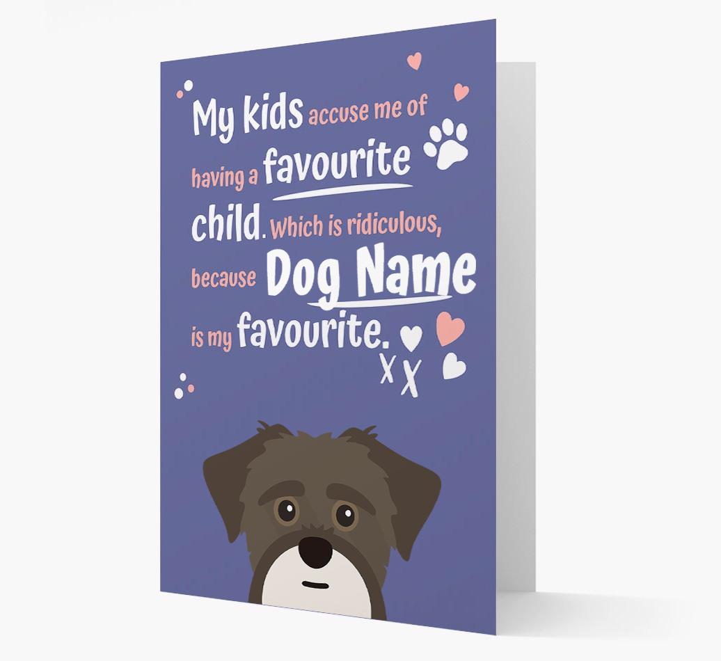 'Favorite Child' - Personalized {breedFullName} Card