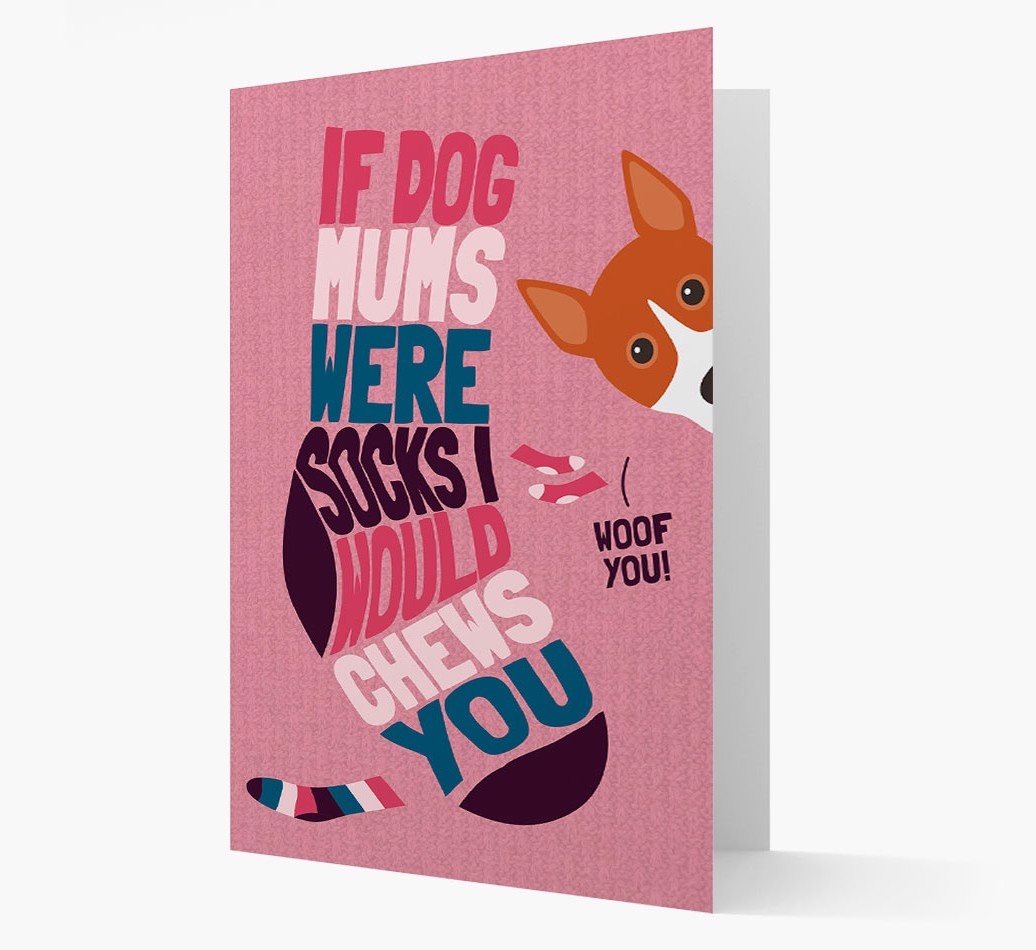 'Chews You' - Personalised {breedFullName} Card