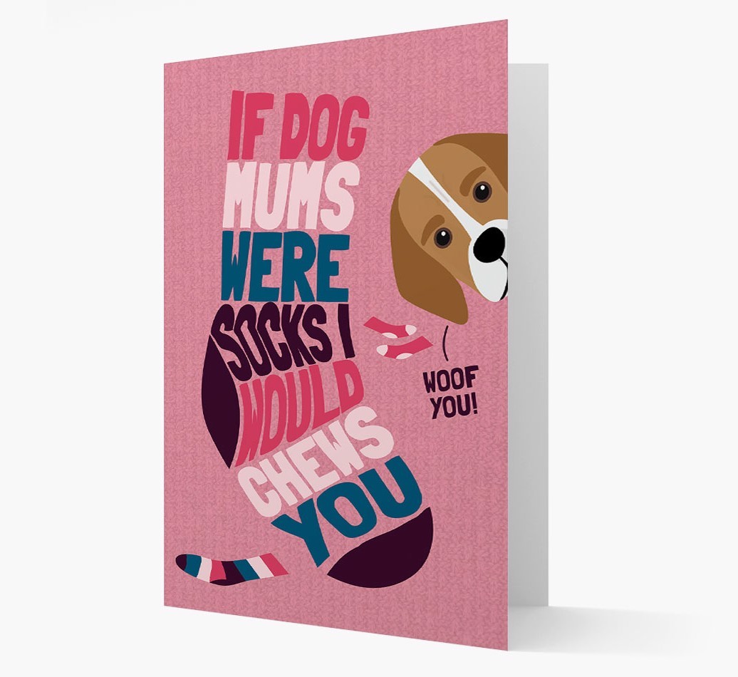 'Chews You' - Personalised {breedFullName} Card