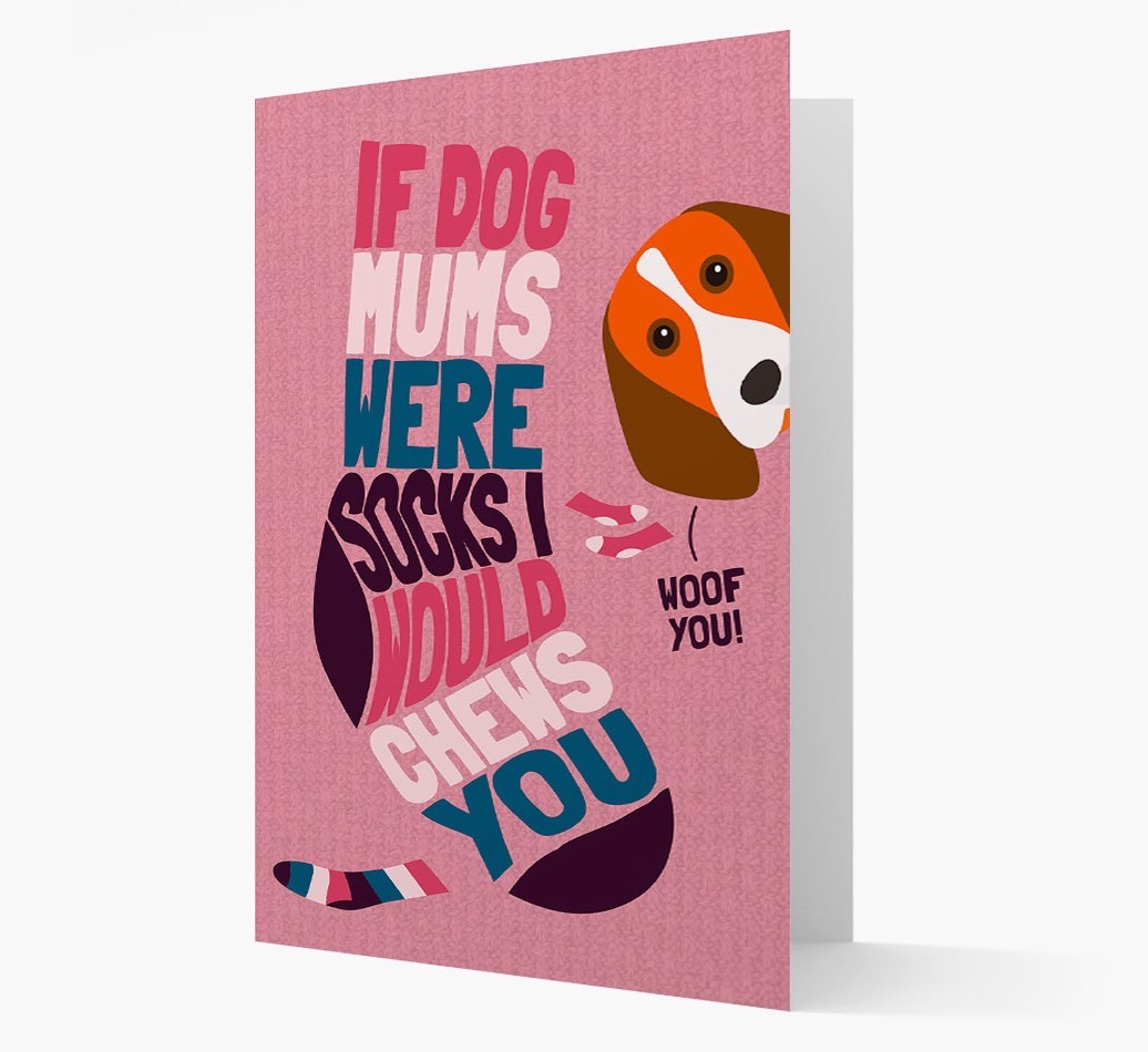 'Chews You' - Personalised {breedFullName} Card