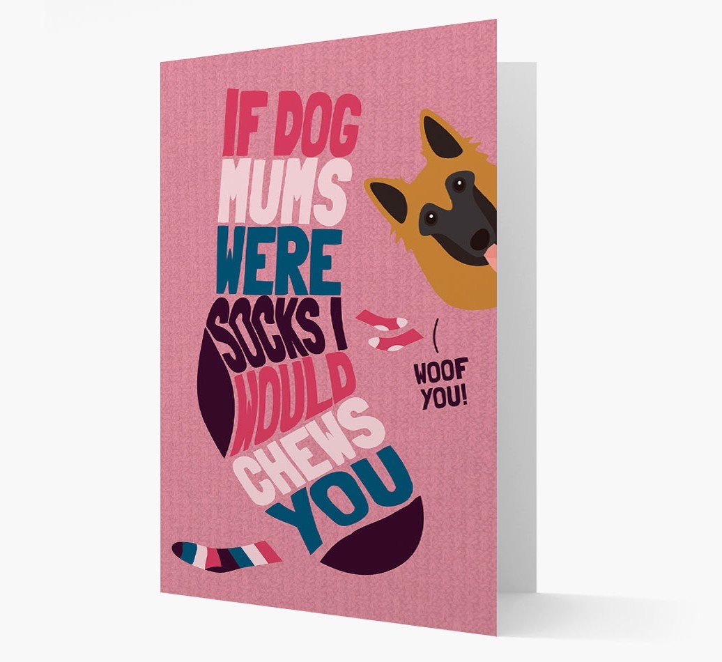 'Chews You' - Personalised {breedFullName} Card