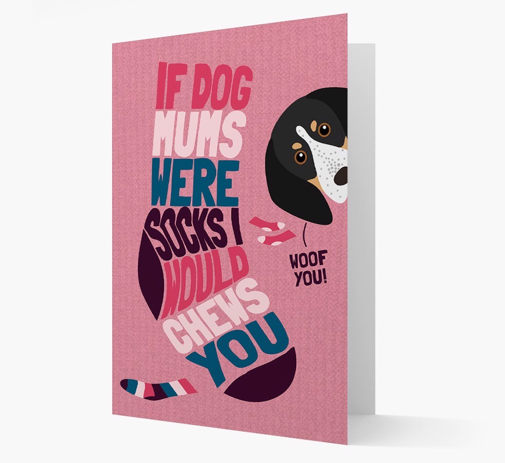 'Chews You' - Personalised {breedFullName} Card