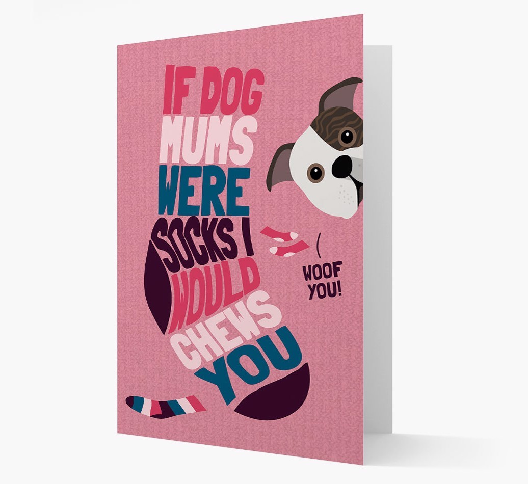 'Chews You' - Personalised {breedFullName} Card