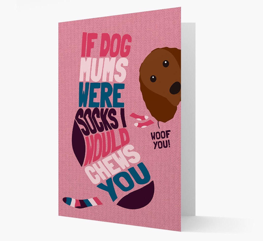 'Chews You' - Personalised {breedFullName} Card