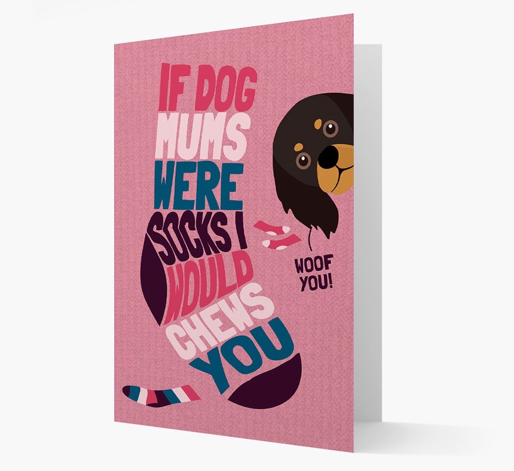 'Chews You' - Personalised {breedFullName} Card