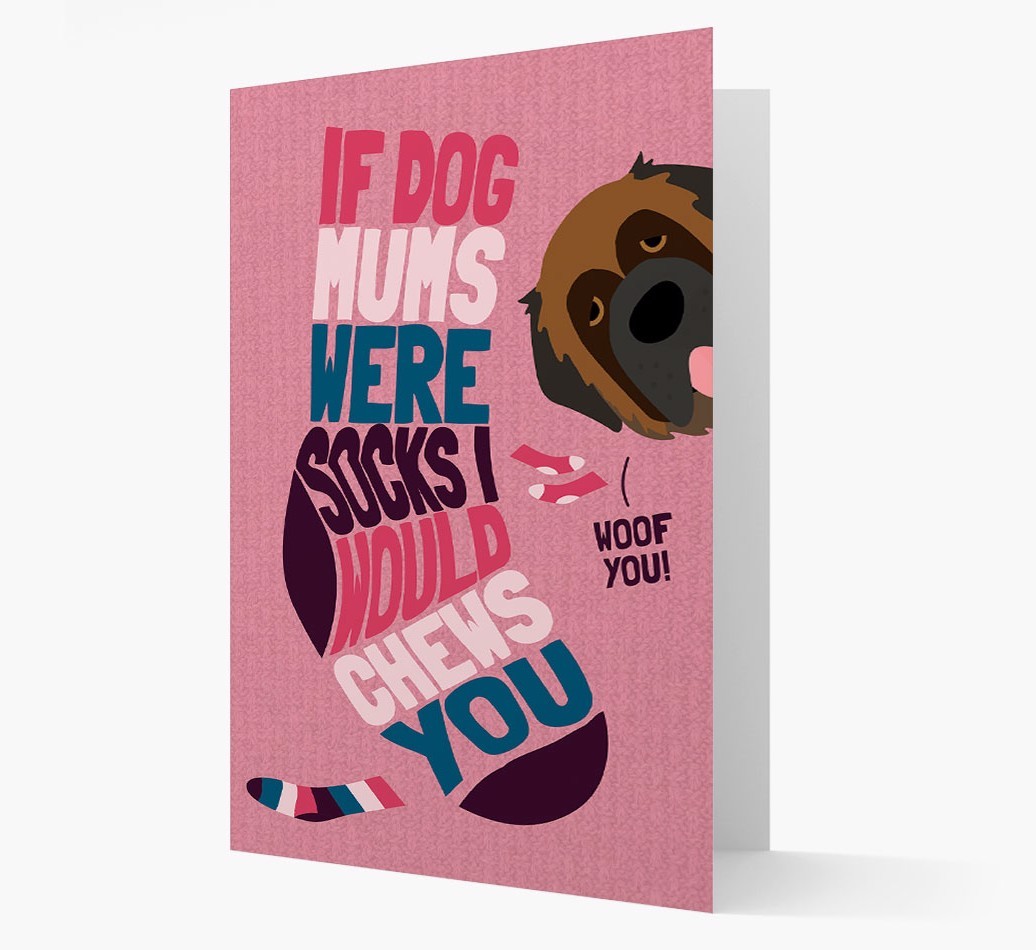 'Chews You' - Personalised {breedFullName} Card