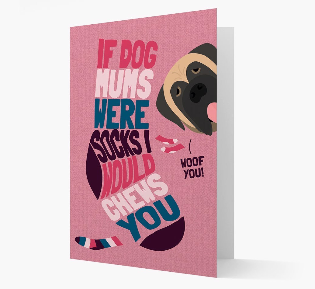 'Chews You' - Personalised {breedFullName} Card