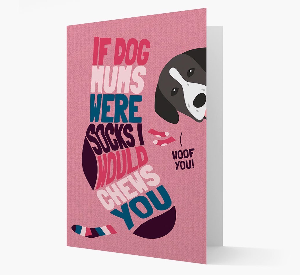 'Chews You' - Personalised {breedFullName} Card