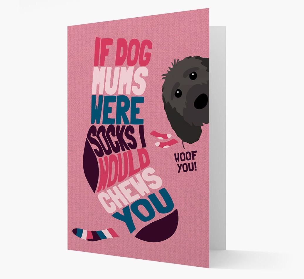 'Chews You' - Personalised {breedFullName} Card