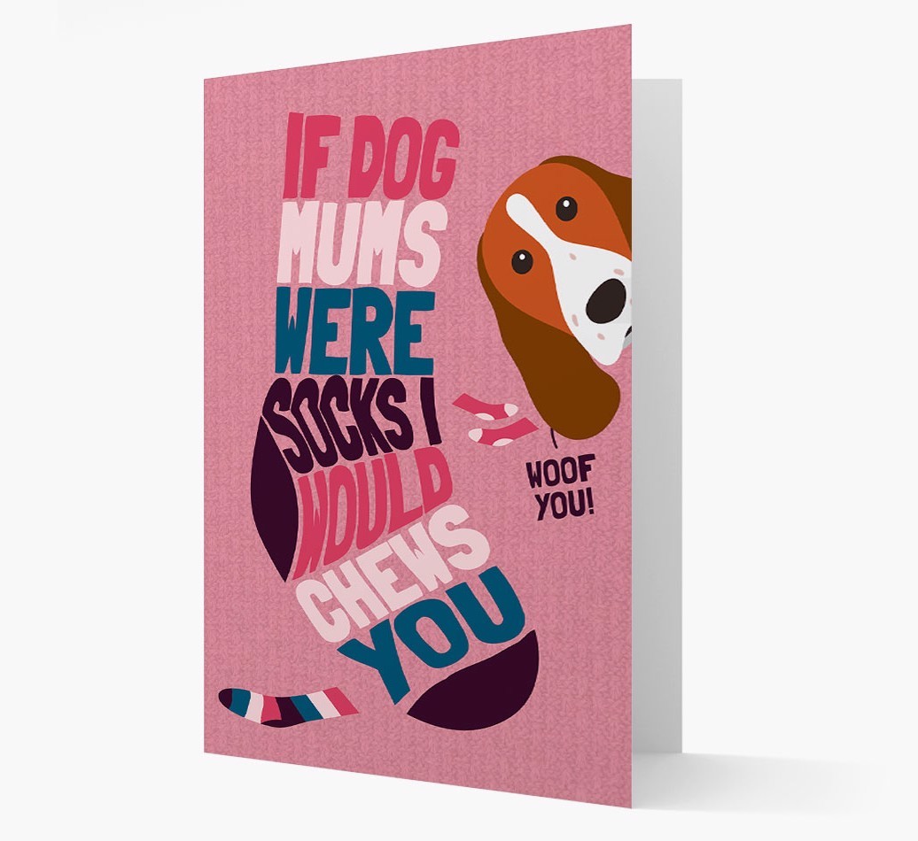 'Chews You' - Personalised {breedFullName} Card