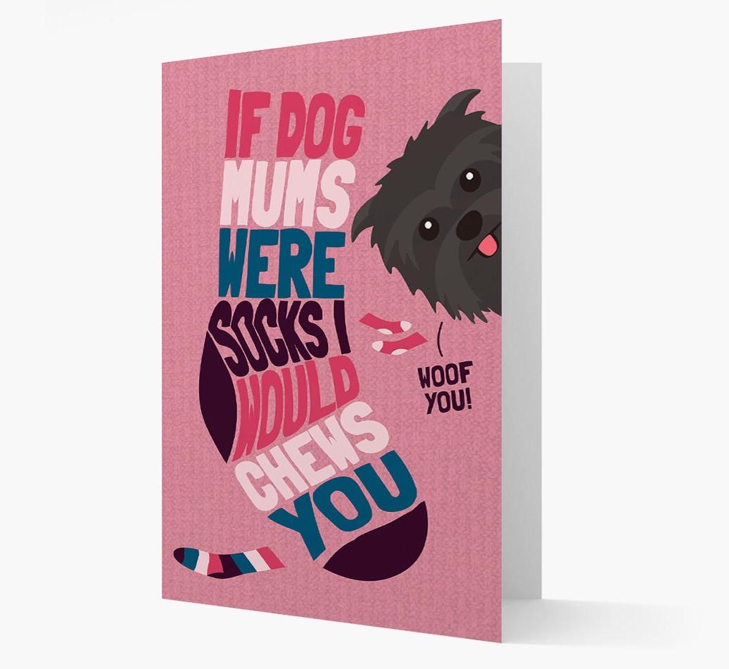 'Chews You' - Personalized {breedFullName} Card