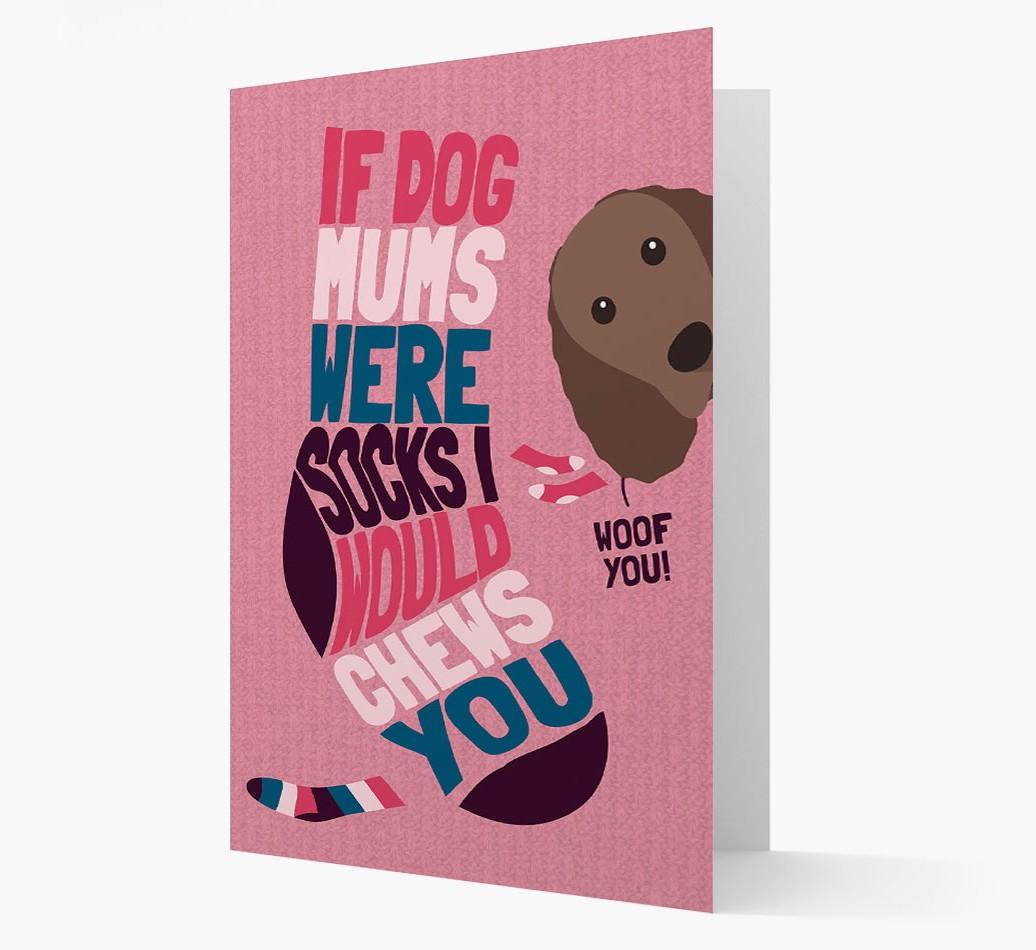 'Chews You' - Personalized {breedFullName} Card