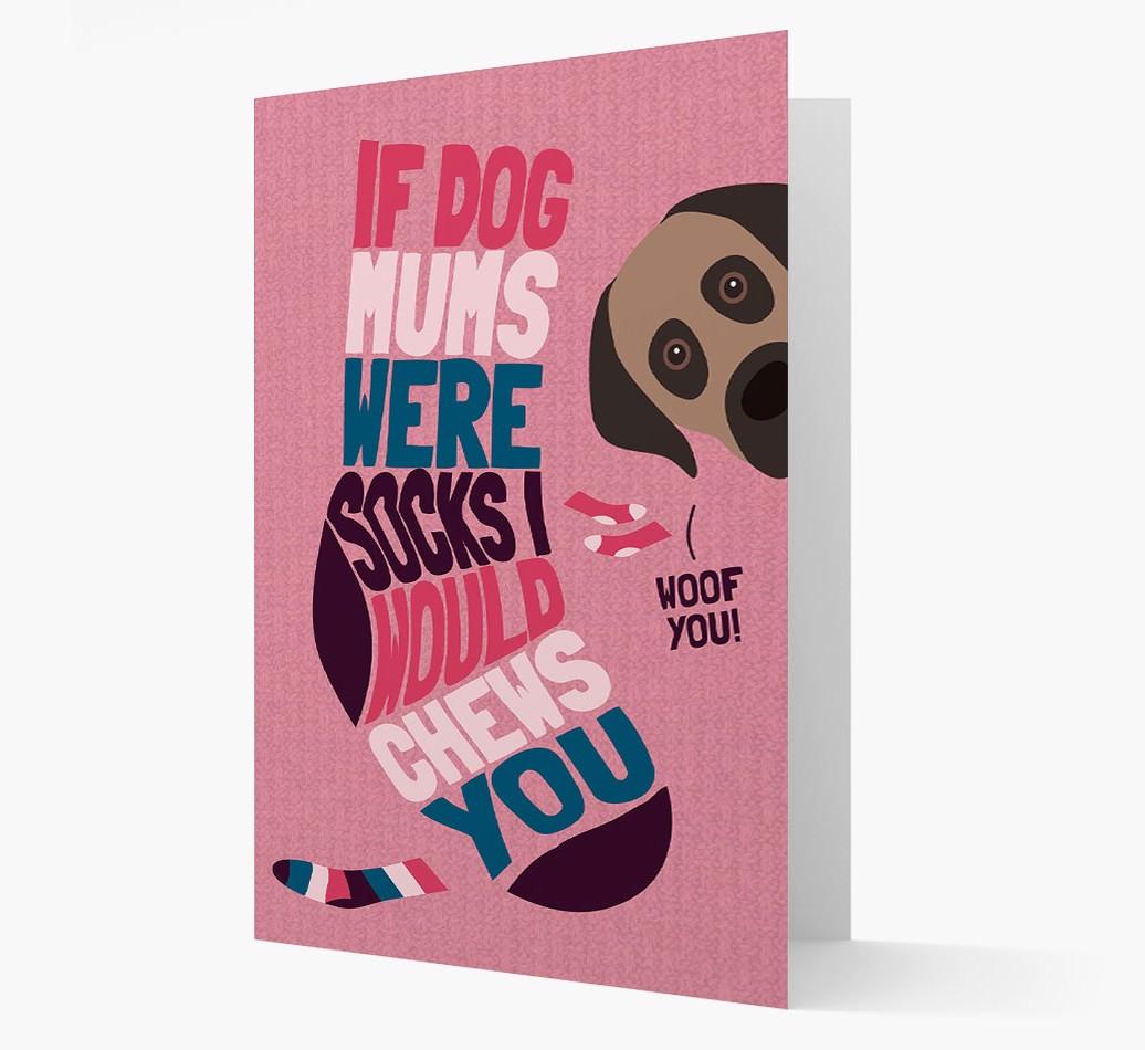 'Chews You' - Personalized {breedFullName} Card