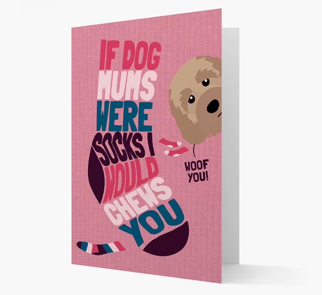 'Chews You' - Personalized {breedFullName} Card