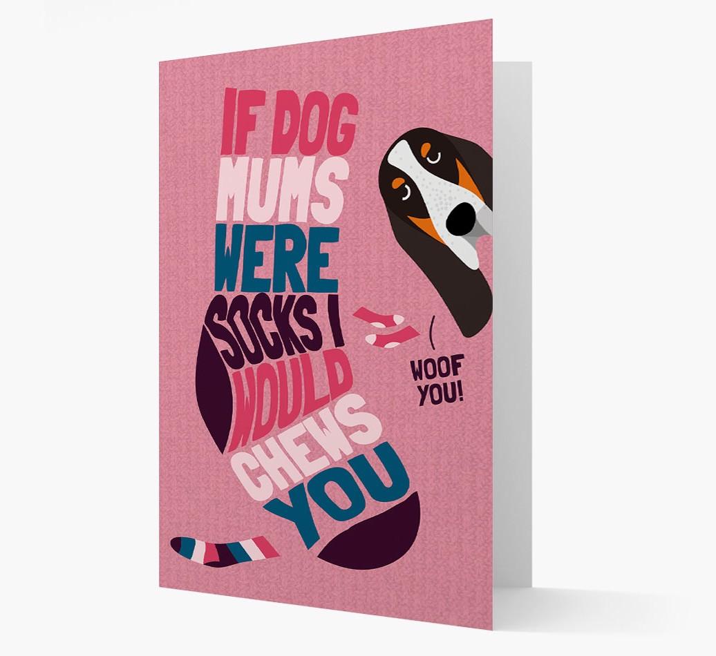'Chews You' - Personalized {breedFullName} Card