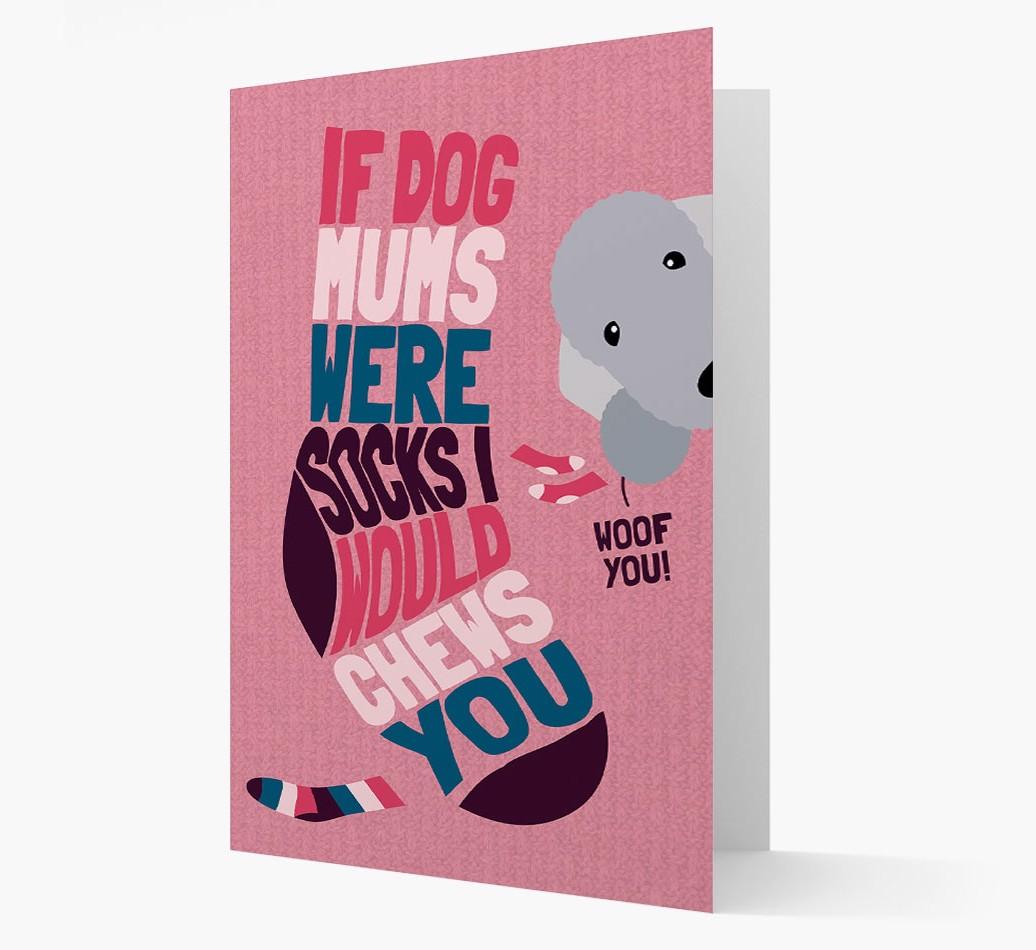 'Chews You' - Personalized {breedFullName} Card
