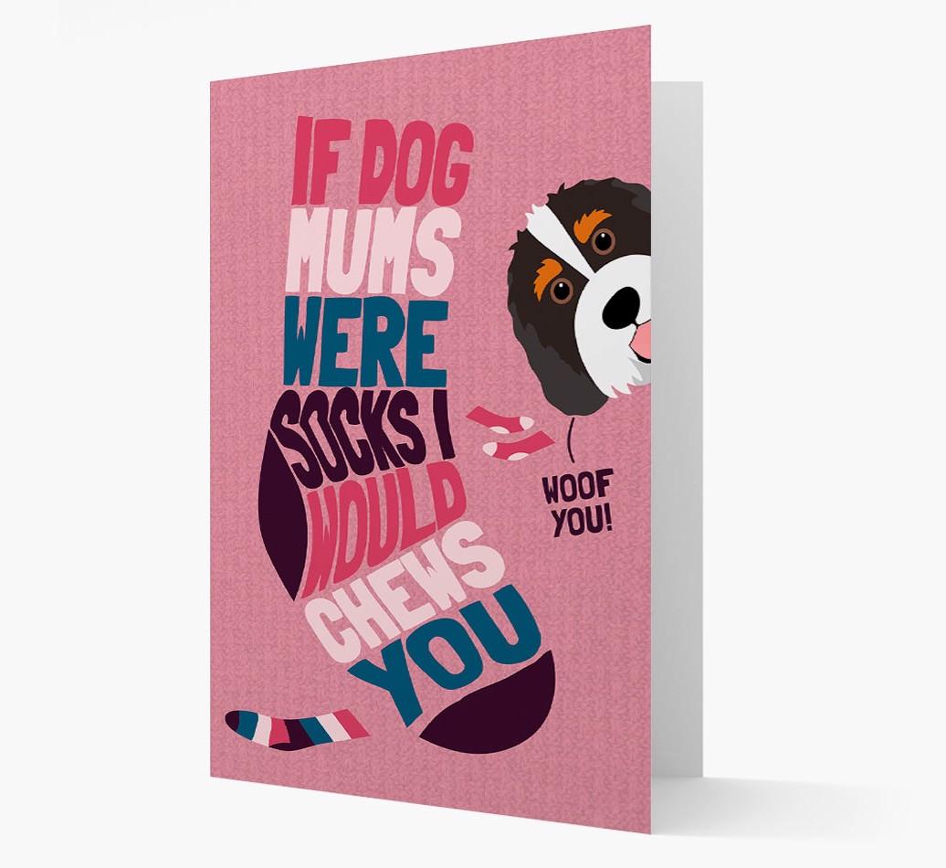 'Chews You' - Personalized {breedFullName} Card