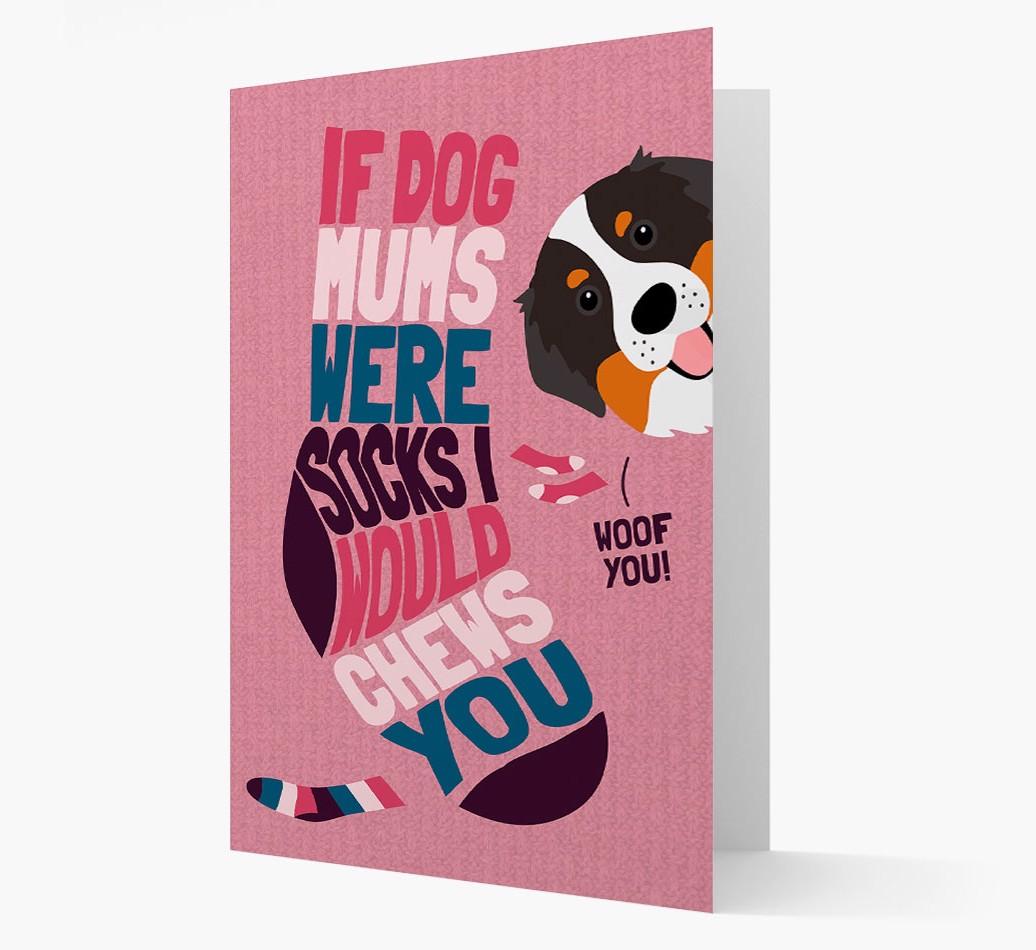 'Chews You' - Personalized {breedFullName} Card