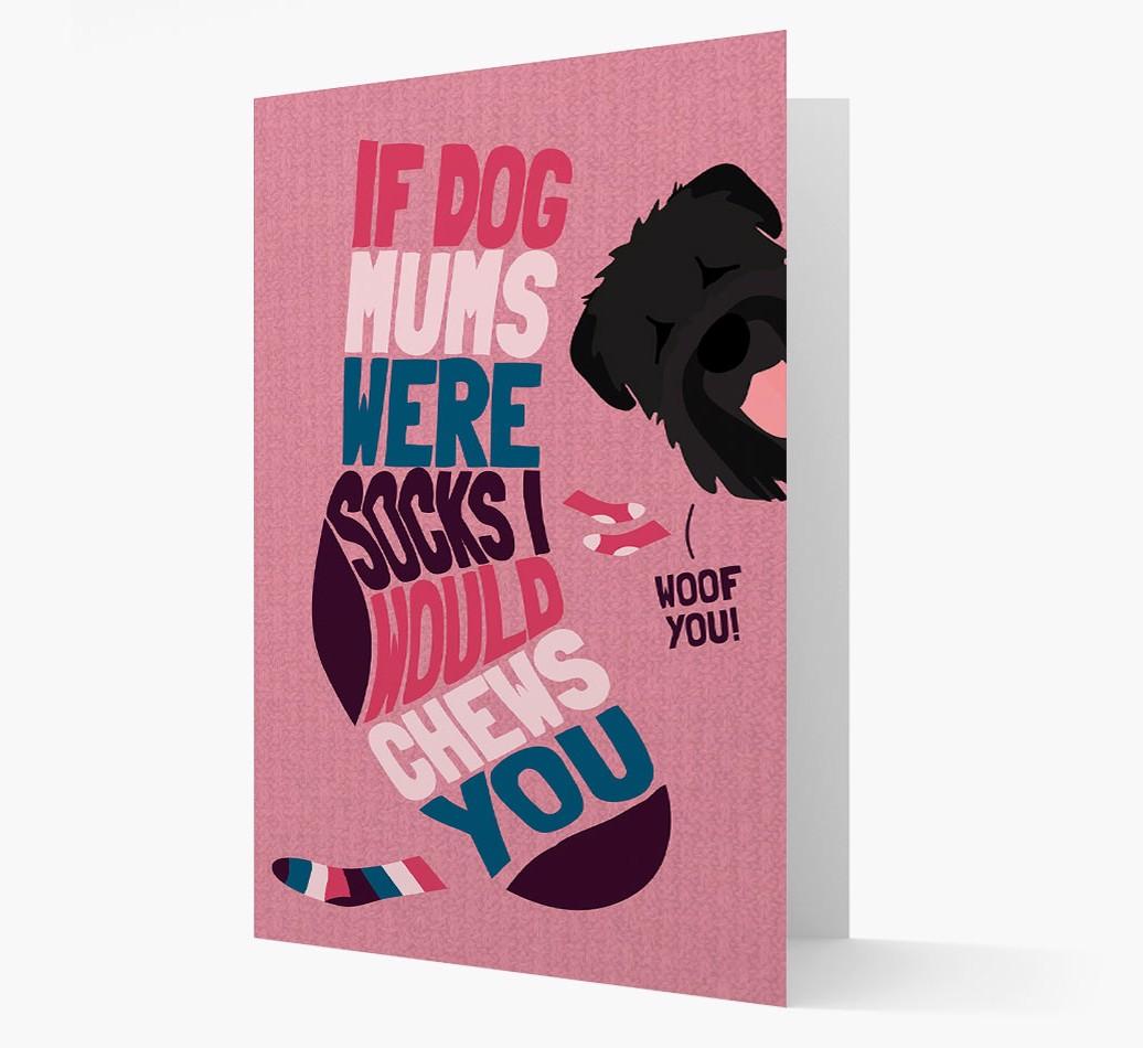 'Chews You' - Personalized {breedFullName} Card