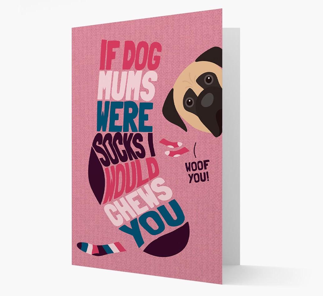 'Chews You' - Personalized {breedFullName} Card