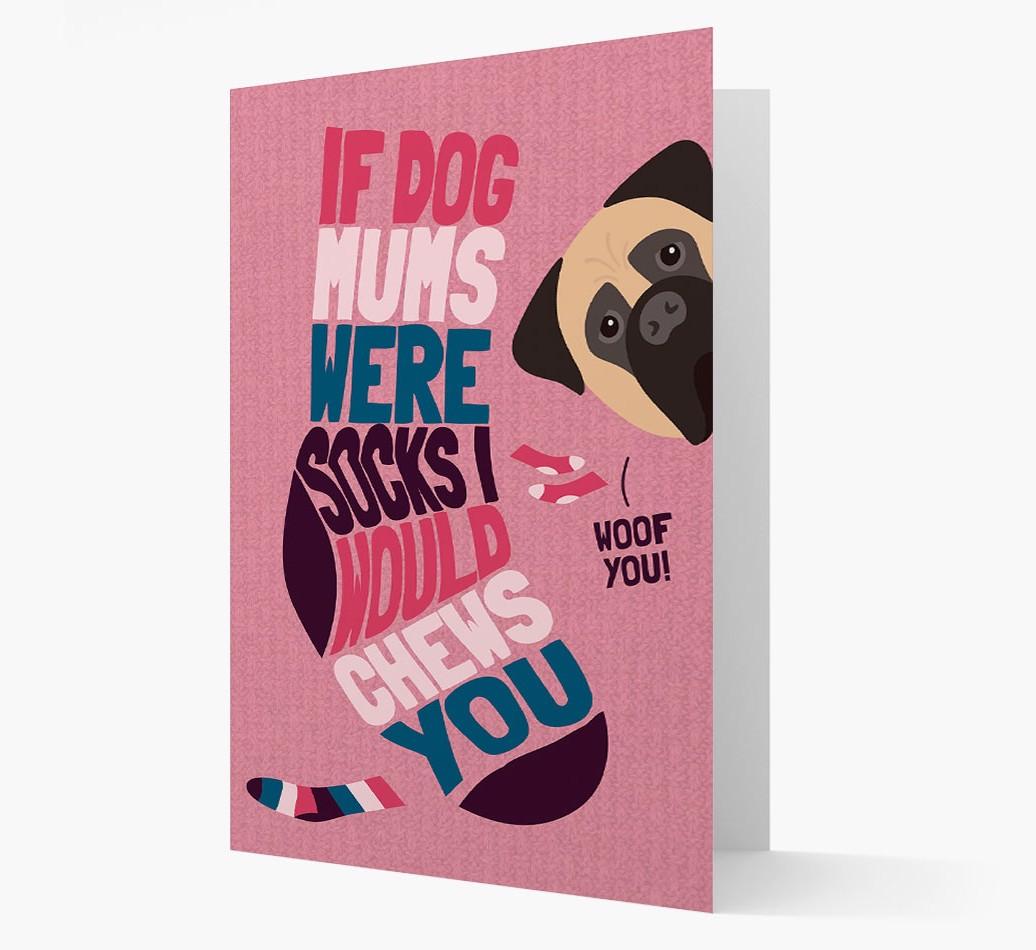 'Chews You' - Personalized {breedFullName} Card