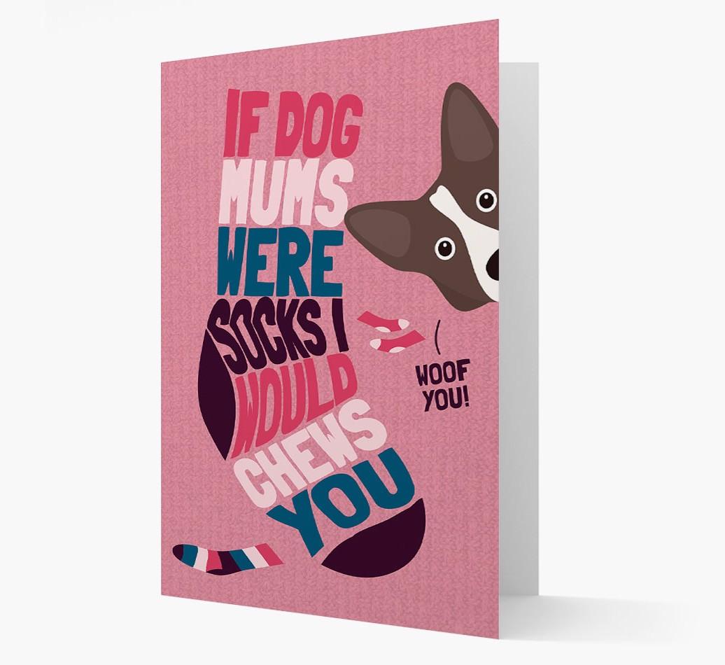 'Chews You' - Personalized {breedFullName} Card