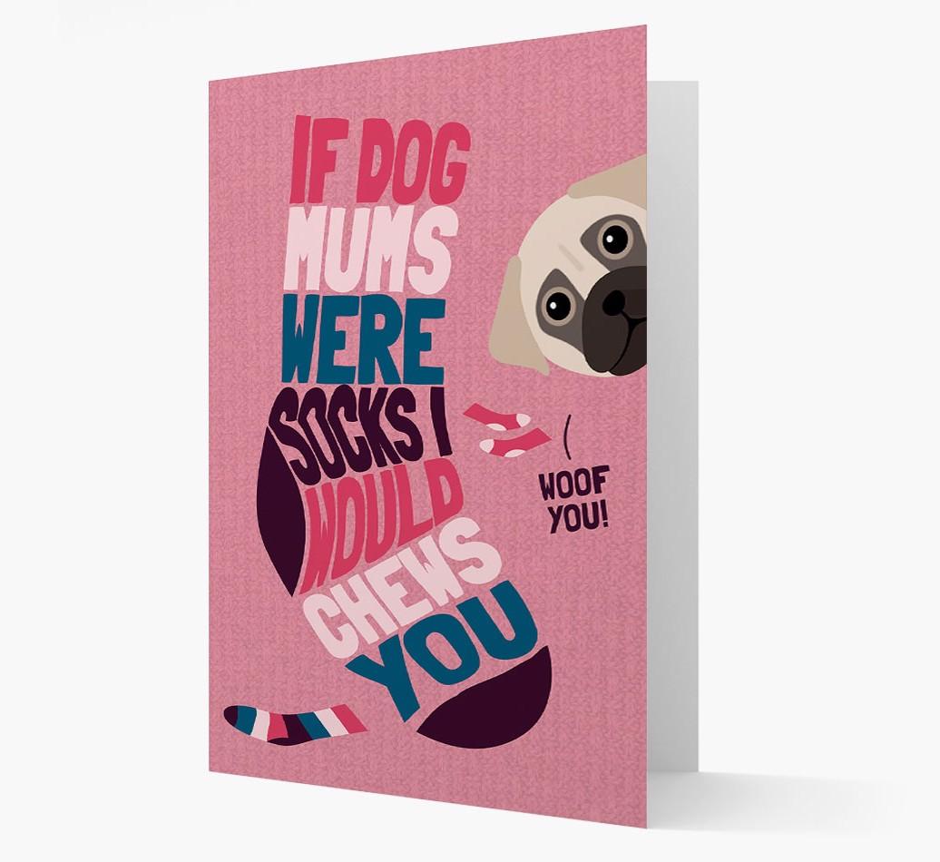 'Chews You' - Personalized {breedFullName} Card