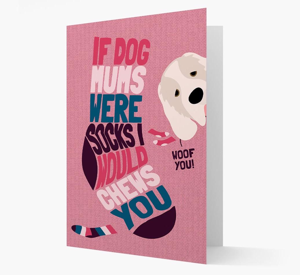 'Chews You' - Personalized {breedFullName} Card