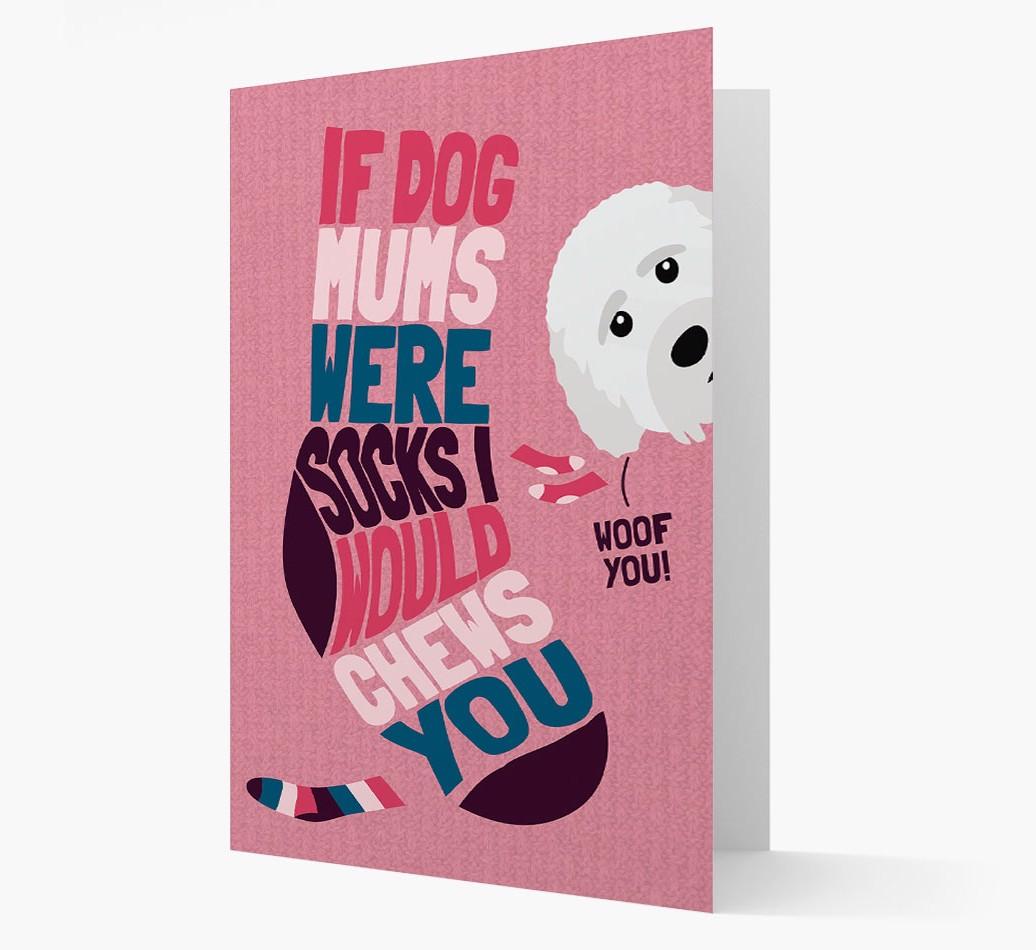 'Chews You' - Personalized {breedFullName} Card