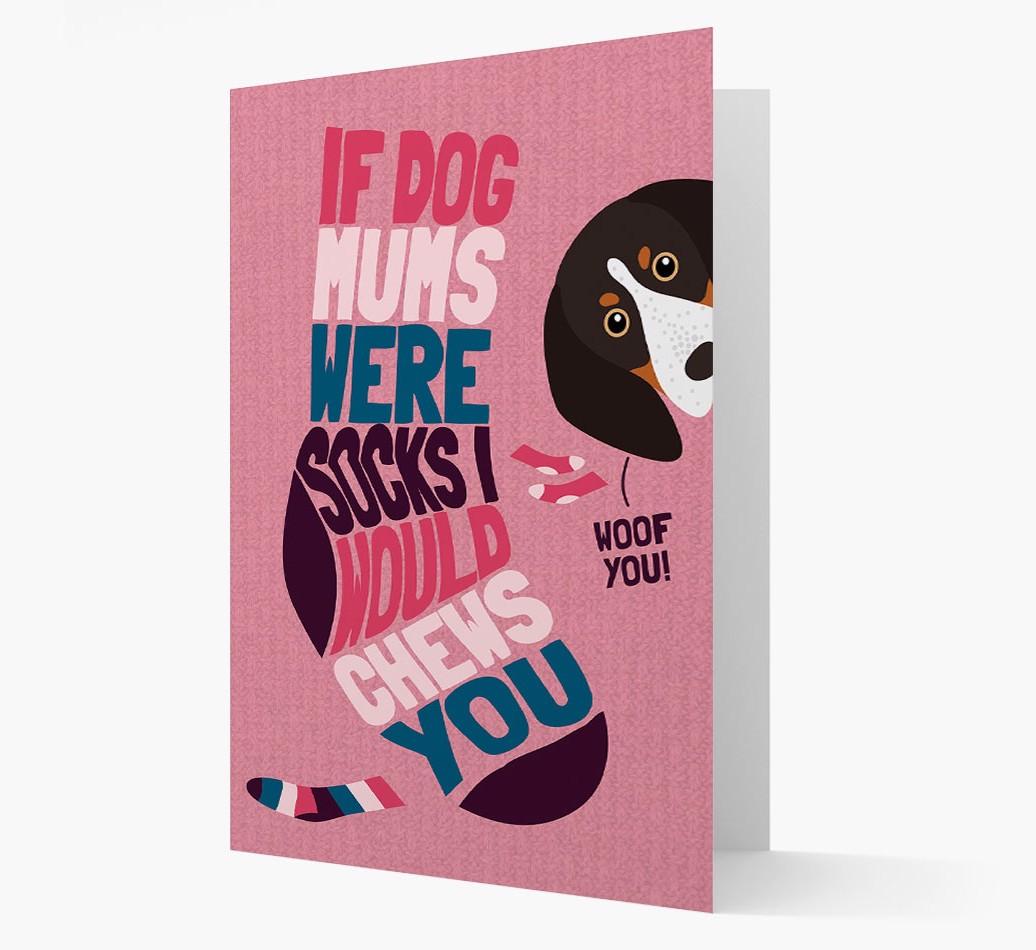 'Chews You' - Personalized {breedFullName} Card