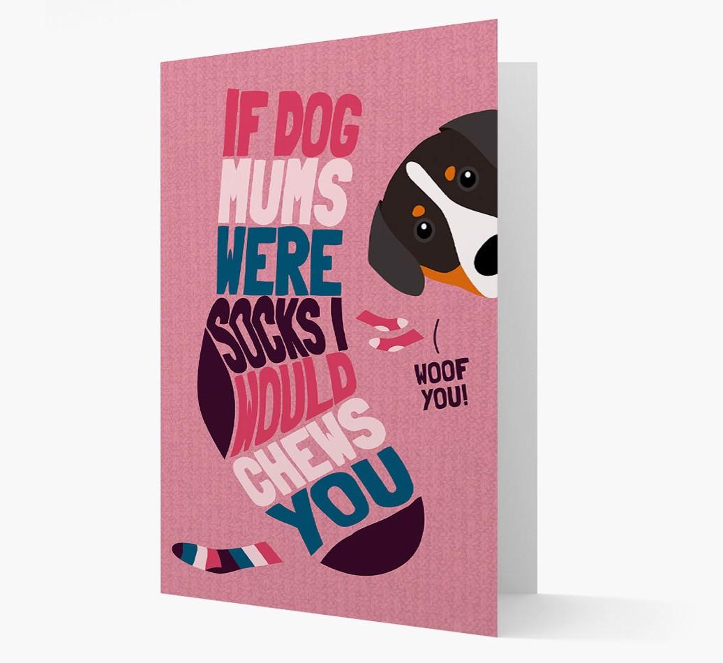 'Chews You' - Personalized {breedFullName} Card