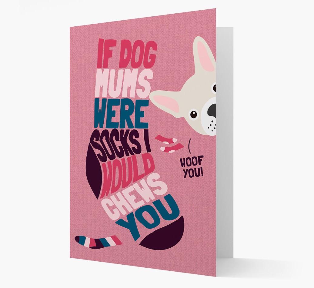 'Chews You' - Personalized {breedFullName} Card