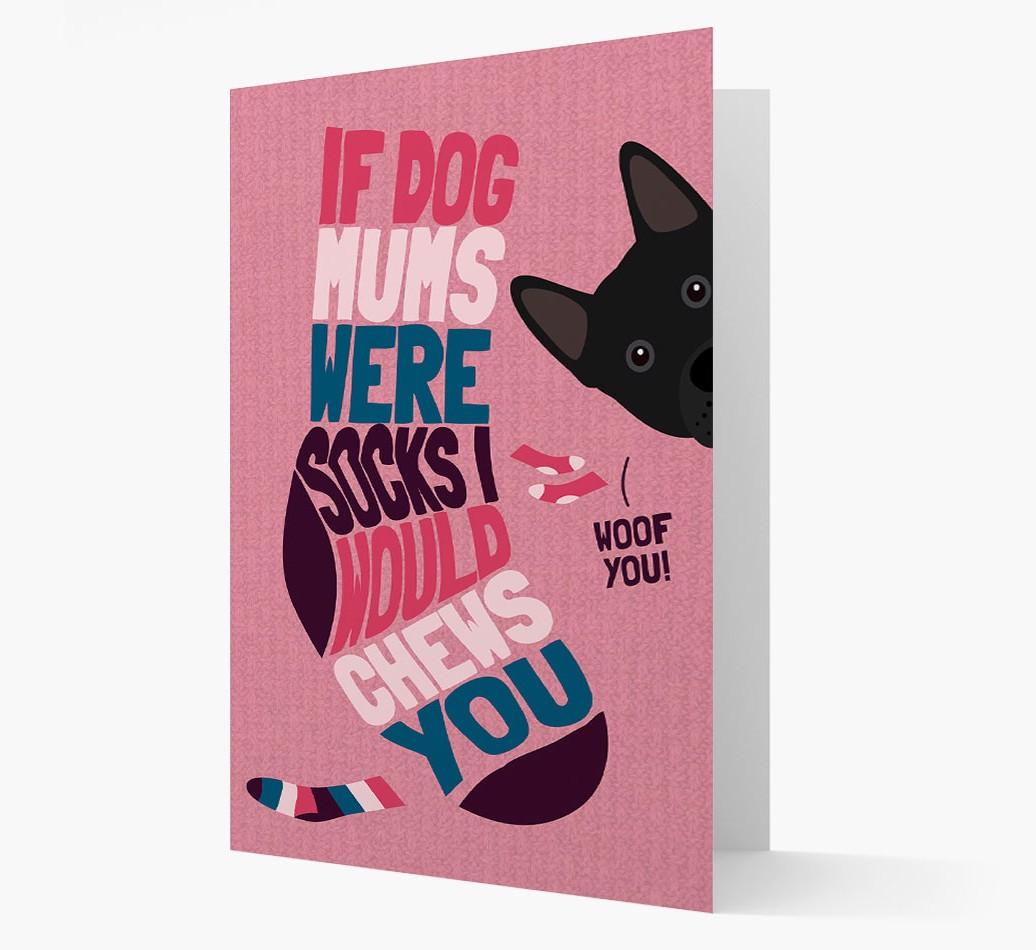 'Chews You' - Personalized {breedFullName} Card