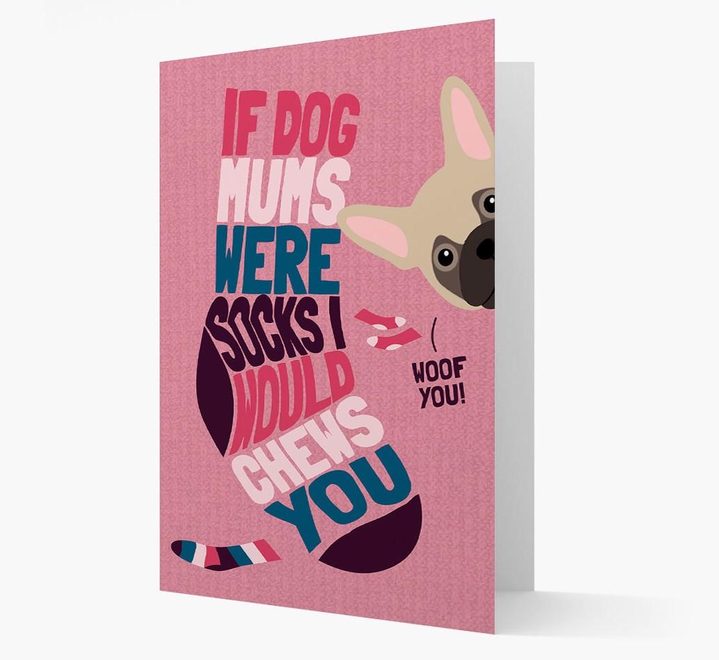 'Chews You' - Personalized {breedFullName} Card