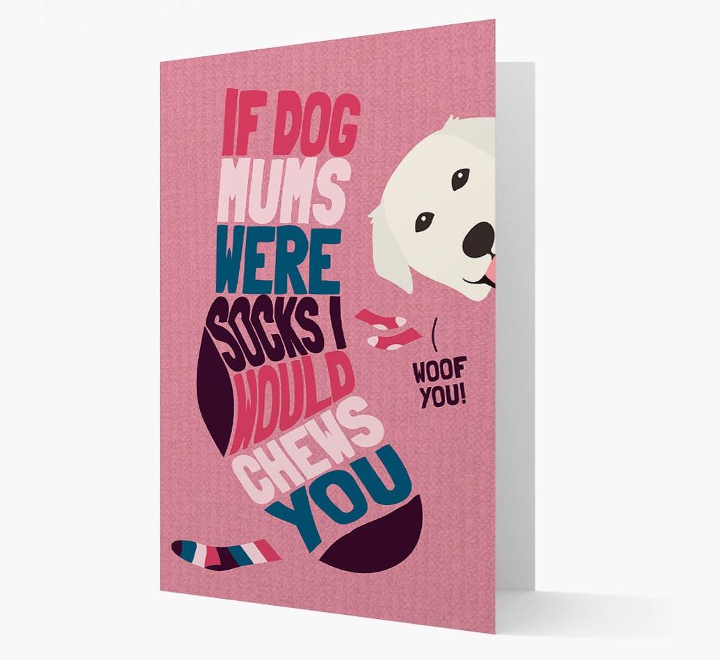 'Chews You' - Personalized {breedFullName} Card