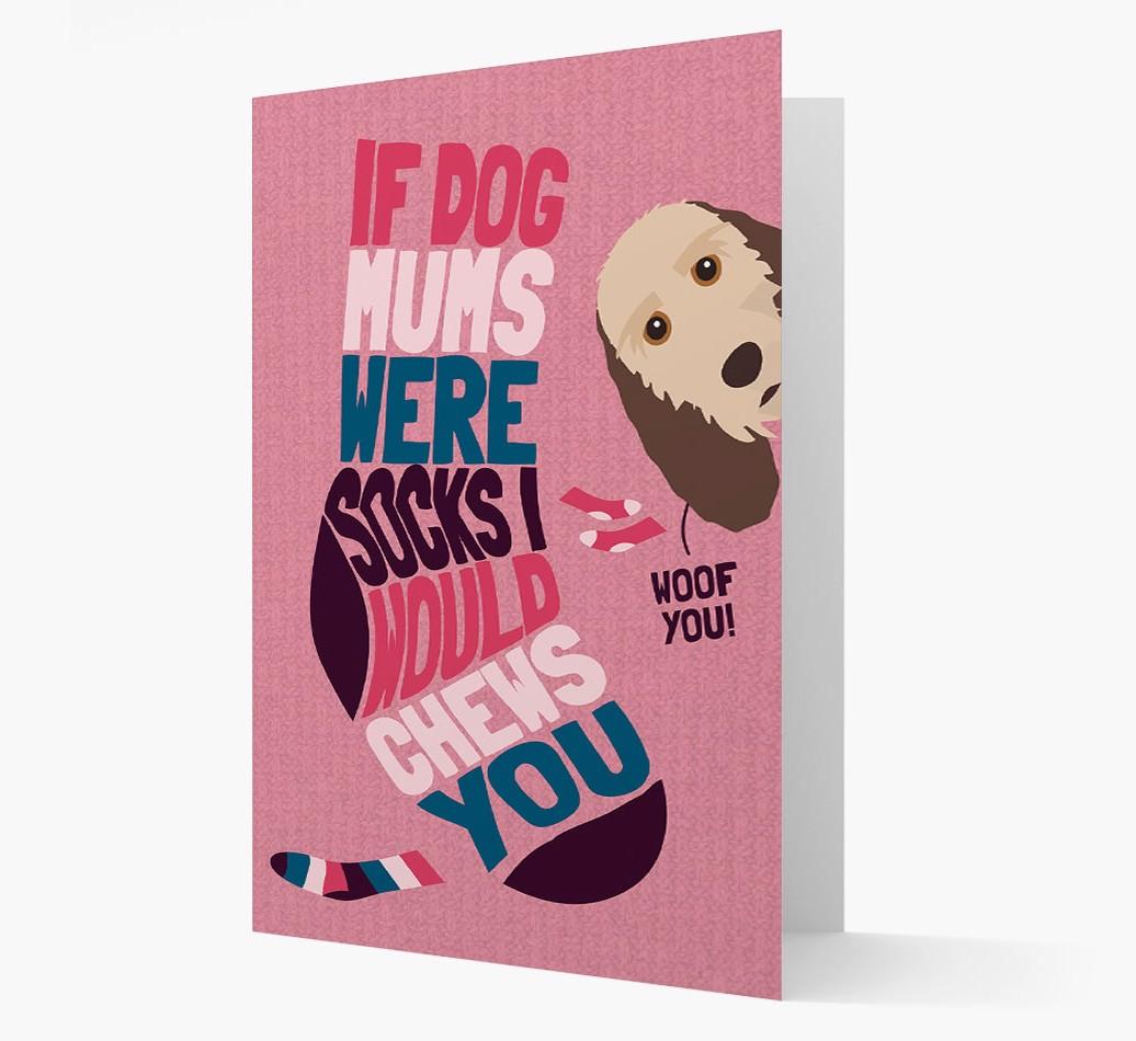 'Chews You' - Personalized {breedFullName} Card
