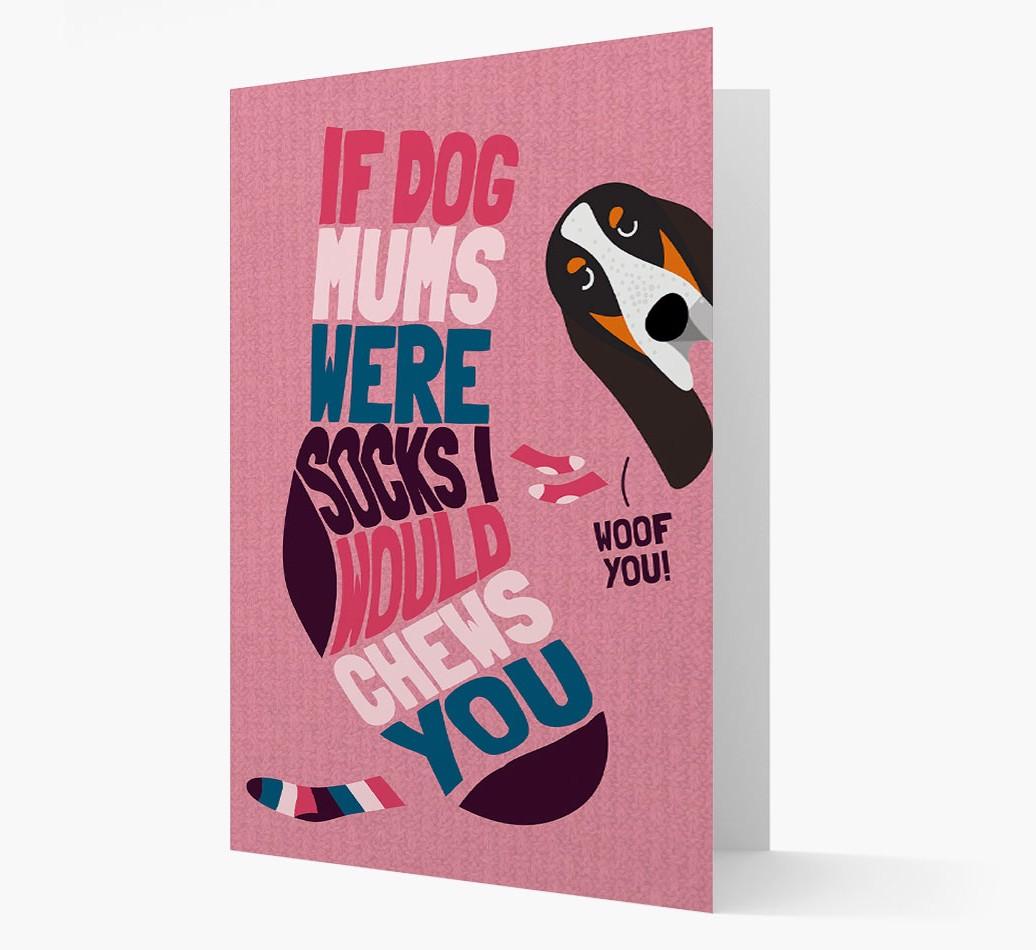 'Chews You' - Personalized {breedFullName} Card
