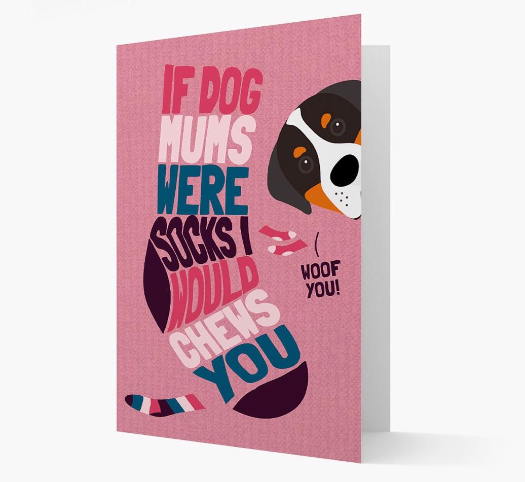 'Chews You' - Personalized {breedFullName} Card