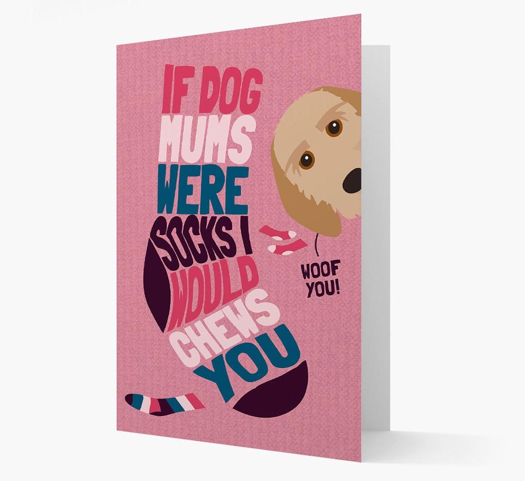 'Chews You' - Personalized {breedFullName} Card