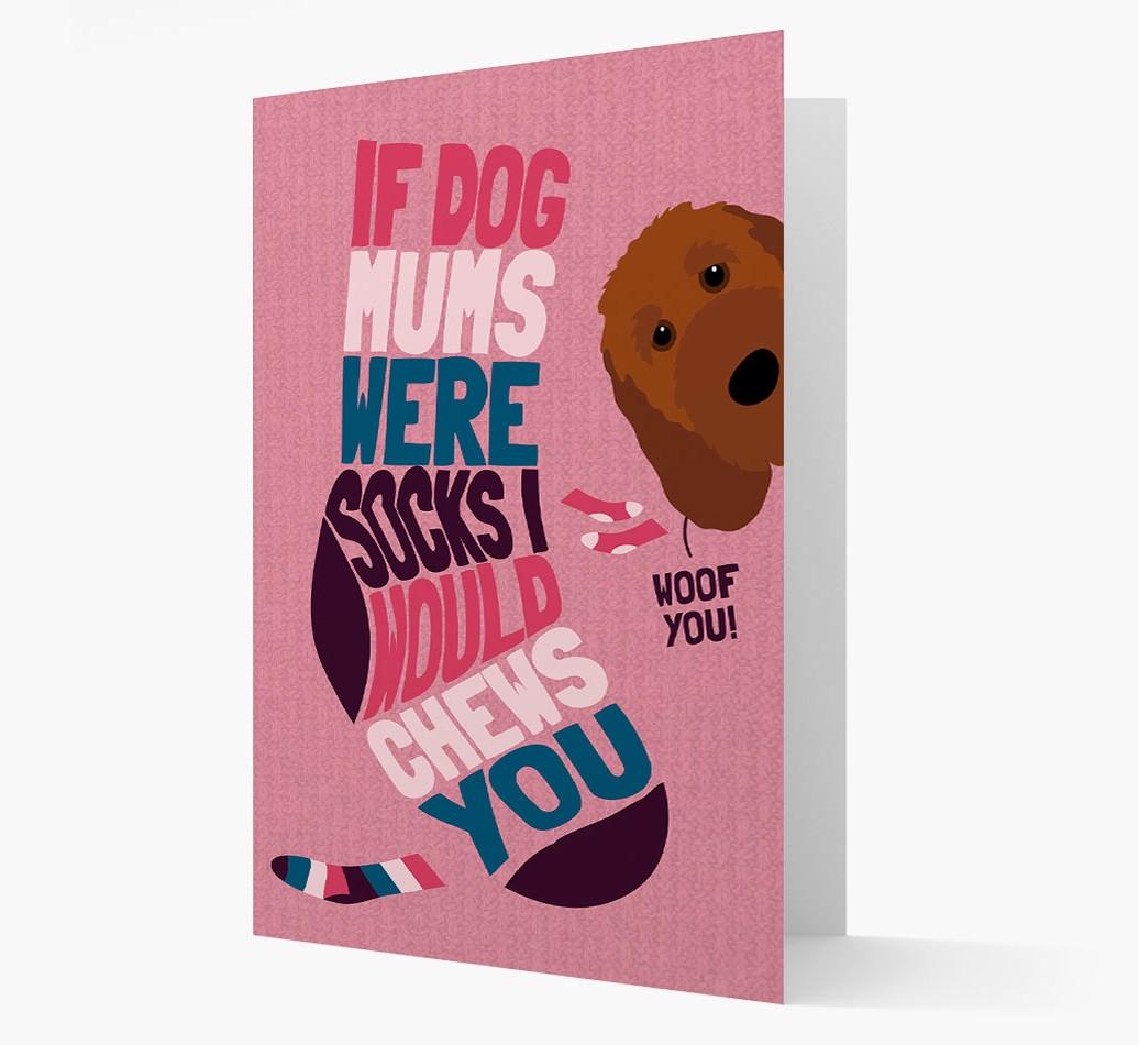 'Chews You' - Personalized {breedFullName} Card