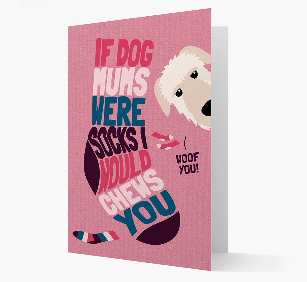 'Chews You' - Personalized {breedFullName} Card