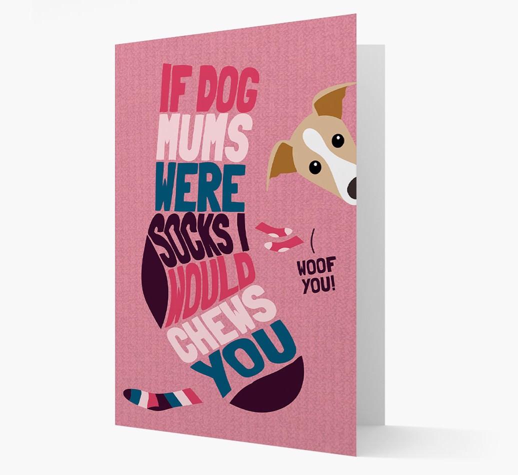 'Chews You' - Personalized {breedFullName} Card