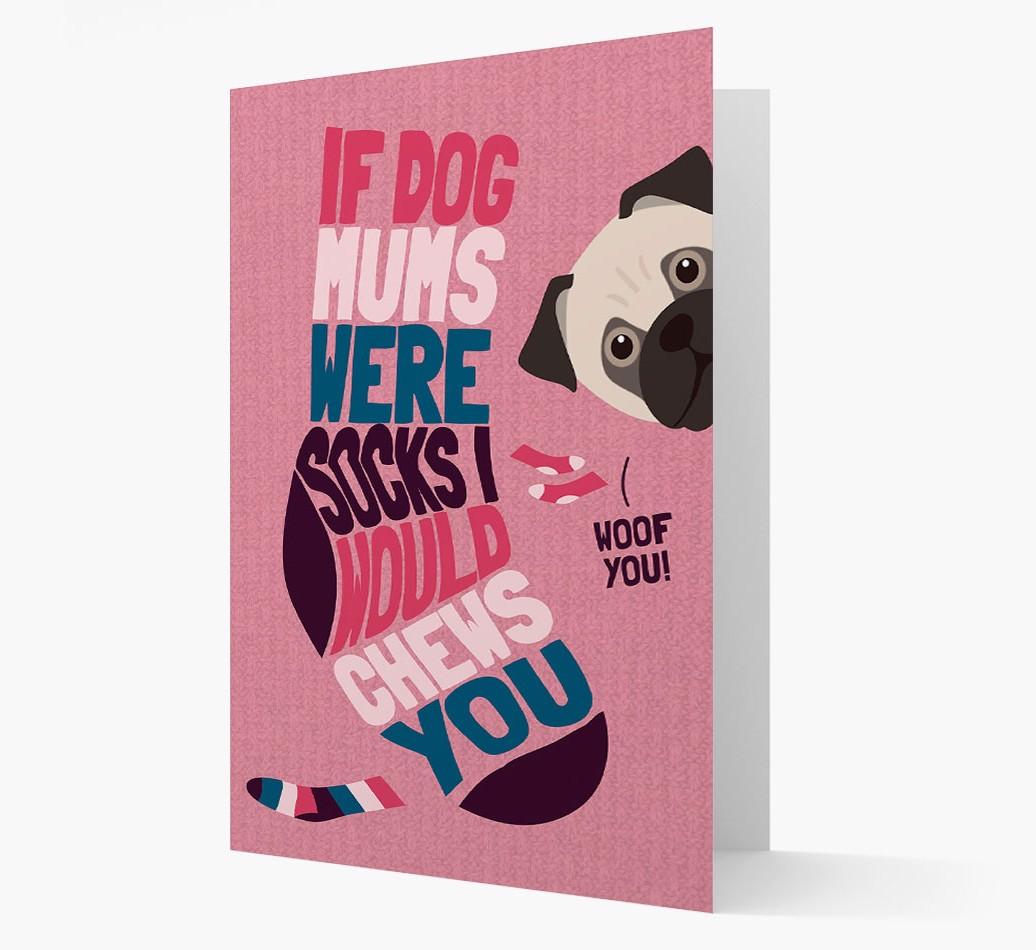'Chews You' - Personalized {breedFullName} Card