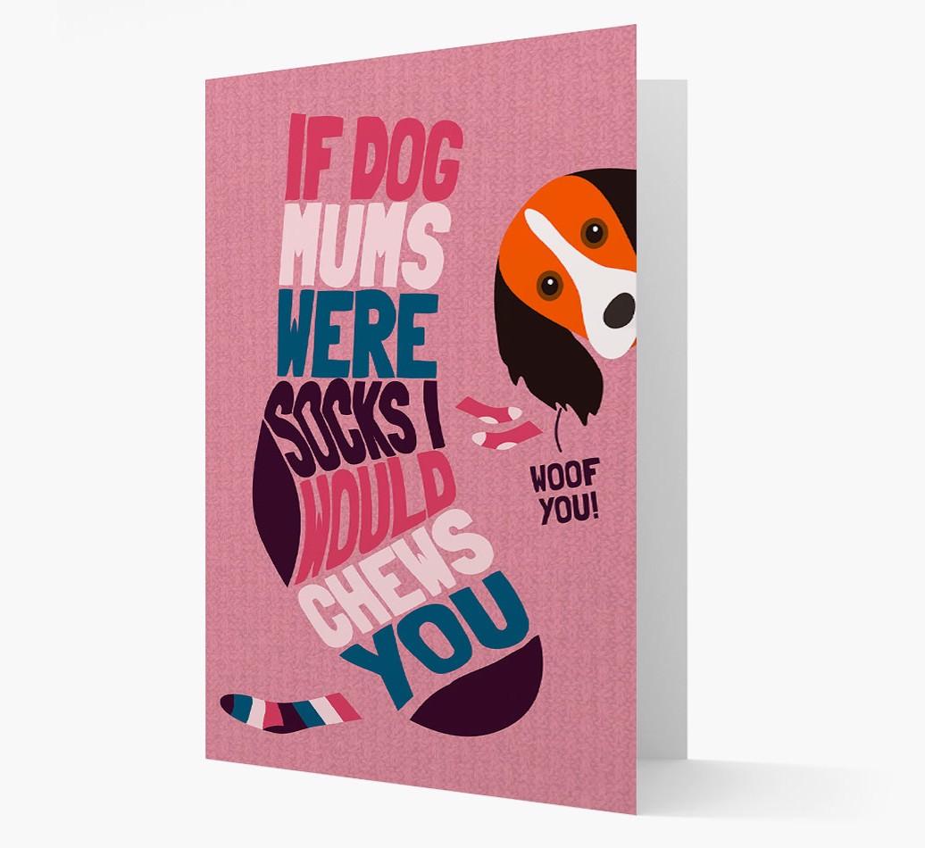 'Chews You' - Personalized {breedFullName} Card