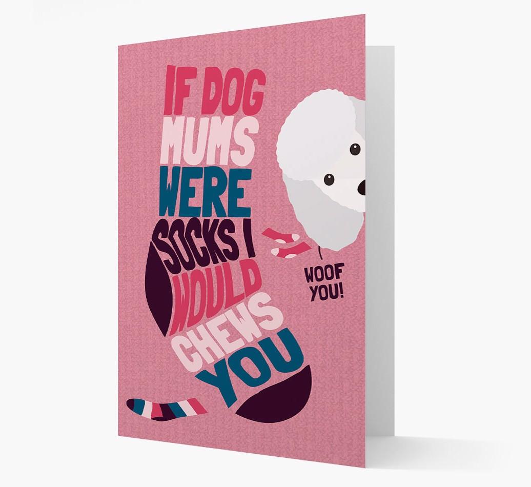'Chews You' - Personalized {breedFullName} Card